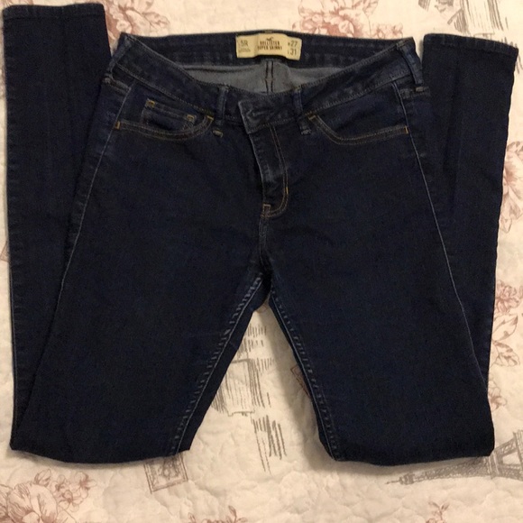 Hollister super skinny jeans, low rise. 5R in jr - Picture 2 of 2